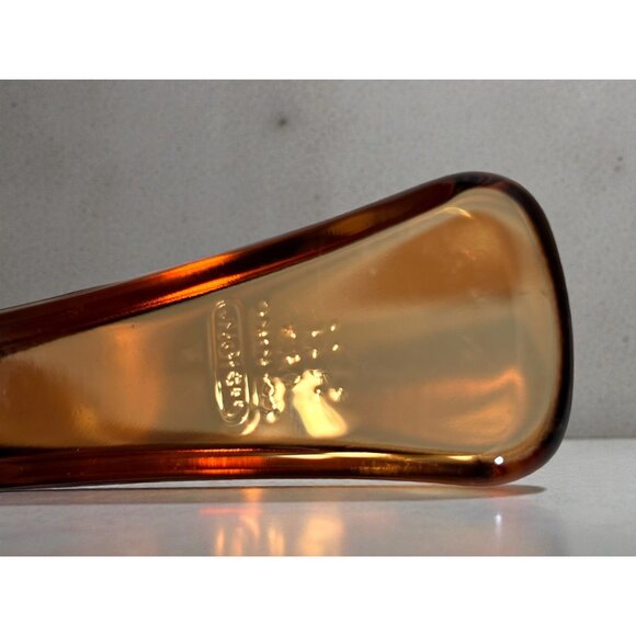 Vintage Corning Vision ware Amber Glass Saucepan With Lid .5L Stovetop Cookware - Picture 5 of 9